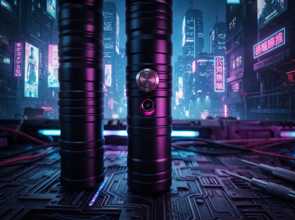 PİXEL 3D İKİLİ IŞIN KILICI